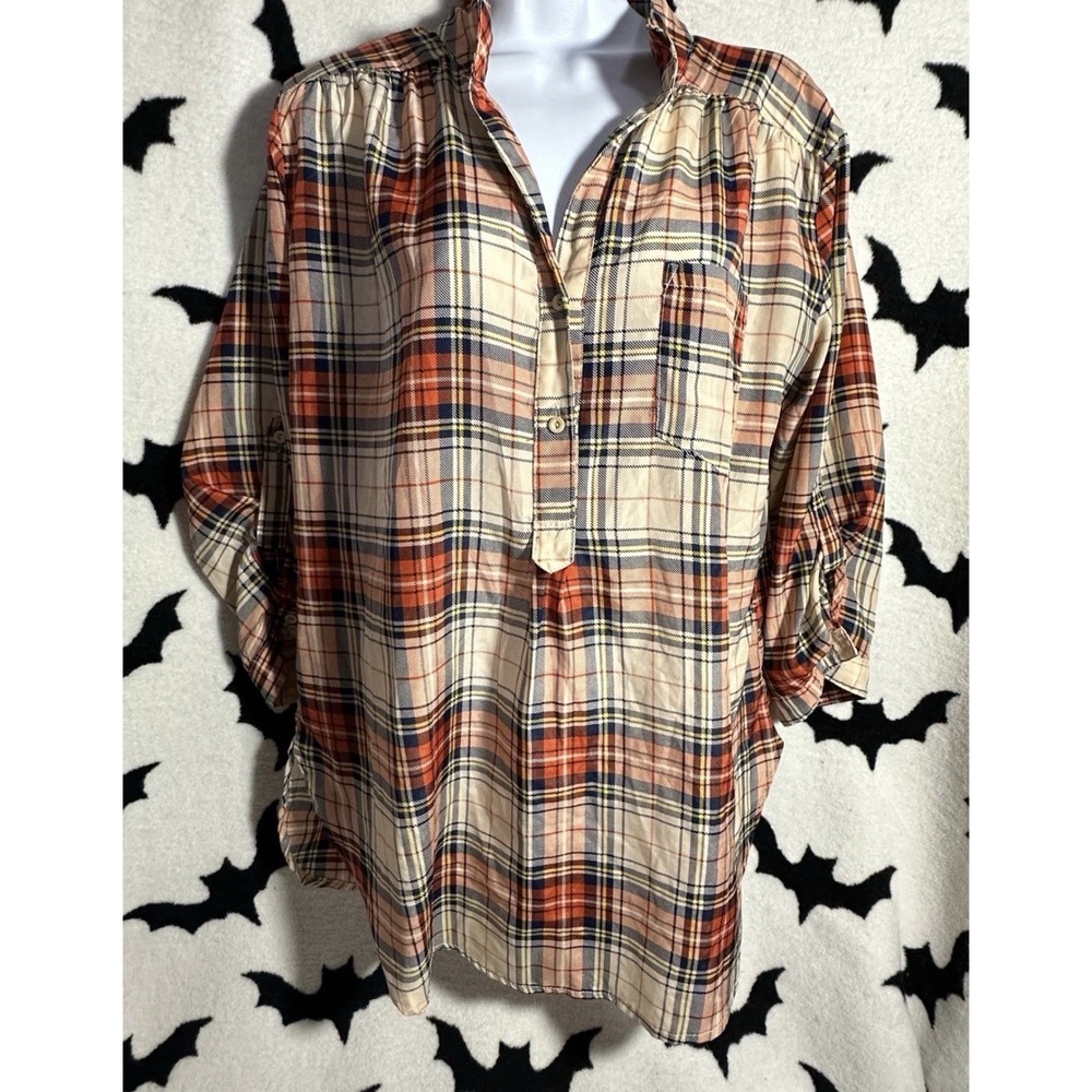CALS Multicolor Plaid Shirt Women's Size Medium